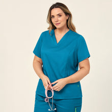 Load image into Gallery viewer, NNT Catulm NEXT-GEN ANTIBACTERIAL ACTIVE FLORENCE SCRUB TOP