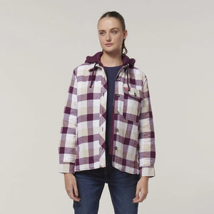 Hard Yakka Y08748 Wmns Quilted Shacket