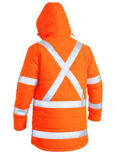 Load image into Gallery viewer, Bisley BJ6379XT TAPED HI VIS PUFFER JACKET WITH X BACK
