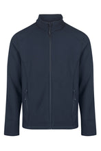 Load image into Gallery viewer, MBHS0018 AP SOFT SHELL JACKET NAVY - MEN&#39;S SIZE S - 3XL, 5XL - 8XL