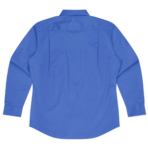MBHS0030 AP LONG SLEEVE SHIRT MID BLUE - MEN'S SIZE XXS - 5XL