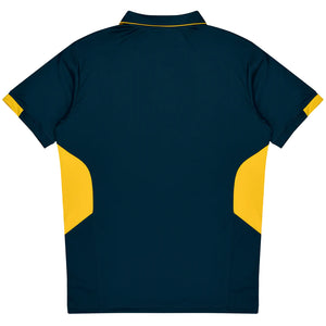 MBHS0005 AP POLO NAVY/GOLD - MEN'S SIZE S - 3XL, 5XL