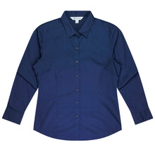 Load image into Gallery viewer, MBHS0035 AP LONG SLEEVE SHIRT NAVY - LADIES SIZE 4 - 26