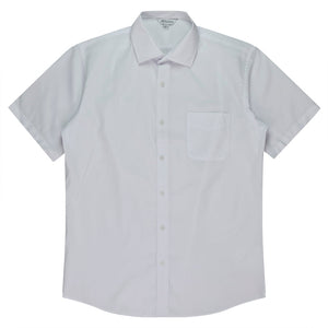 MBHS0025 AP SHORT SLEEVE SHIRT WHITE - MEN'S SIZE XXS - 5XL