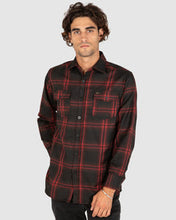 Load image into Gallery viewer, Flannel Shirt UNIT NEWTOWN FLANNEL SHIRT Red