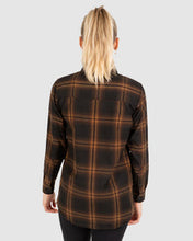 Load image into Gallery viewer, Flannel Shirt  UNIT FRASER LADIES FLANNEL SHIRT Orange BX2044
