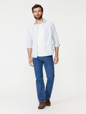 Jeans Regular Straight Stonewash Levis 516