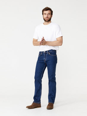 Jeans Regular Straight Dark Stonewash Levis 516