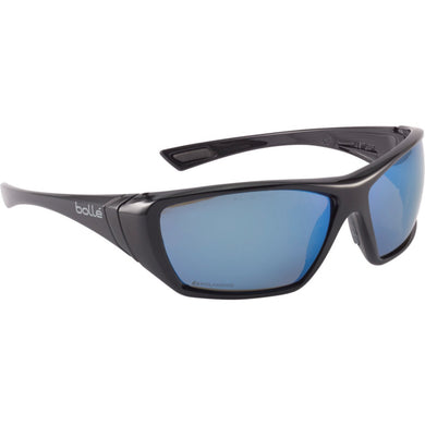 HUSTLER Cobalt Flash (Blue Mirror) Polarised AS/AF Lens - Soft Drawstring Pouch