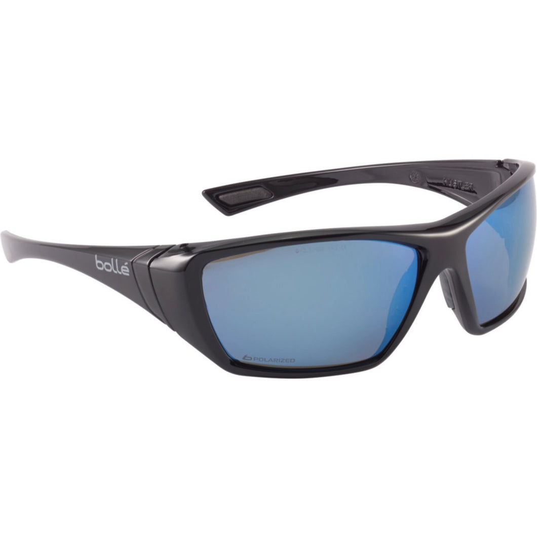HUSTLER Cobalt Flash (Blue Mirror) Polarised AS/AF Lens - Soft Drawstring Pouch