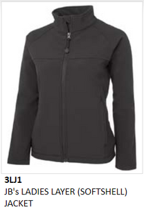 3Lj1 Jb'S Ladies Layer (Softshell) Jacket