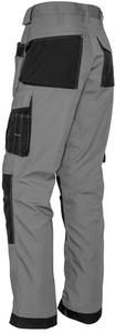 5 pack - Mens Ultralite Multi-Pocket Pant   Zp509 Silver/Black
