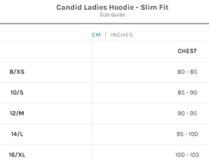 Hoody Candid Ladies - Slim Fit Military Unit SIZE 8 BX2040