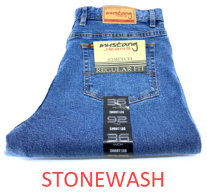 Mustang JEAN REGULAR FIT STRETCH 5 PKT BASIC - REGULAR LENGTH - 4 COLOUR OPTIONS