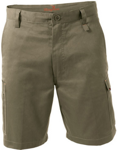 Clearance Kinggee Cargo Workcool Short - 100% Cotton Drill Size 72R Taupe