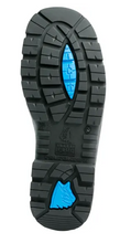 Load image into Gallery viewer, Safety Boot Steel Blue - Parkes Zip: Scuff Cap Black 312658 - Steel Cap