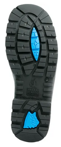 Safety Boot Steel Blue - Hobart Winter Brown 312101 - Steel Cap