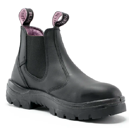 Safety Boot Steel Blue - Hobart Ladies Black 512701 - Steel Cap