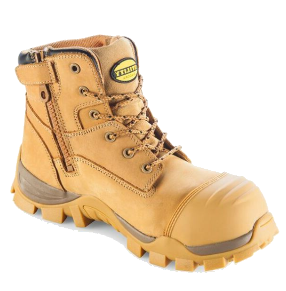 Diadora Mens Craze Wide Composite Toe 4E Extra Wide Safety Work Boots Wheat