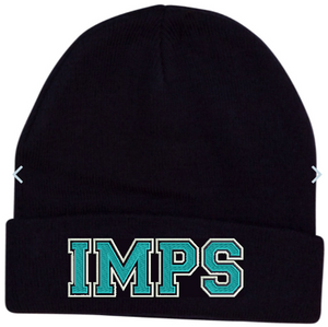 Imperial Football Club Navy Beanie With Logo On Front