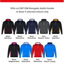 Load image into Gallery viewer, Sw710M Renegade Adults Hoodie - 9 Selected Colours Only