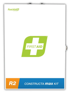 First Aid Kit R2 Constructa Max, Metal Wall Mount FastAid