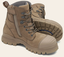 Load image into Gallery viewer, Blundstone 984 Unisex safety boot Stone size 7.5UK Clearance