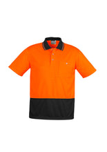 Load image into Gallery viewer, Unisex Hi Vis Basic Spliced Polo - Short Sleeve ZH231  Syzmik