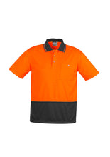 Load image into Gallery viewer, Unisex Hi Vis Basic Spliced Polo - Short Sleeve ZH231  Syzmik