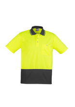 Load image into Gallery viewer, Unisex Hi Vis Basic Spliced Polo - Short Sleeve ZH231  Syzmik