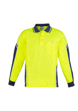 Load image into Gallery viewer, Mens Hi Vis Squad L/S Polo ZH238  Syzmik