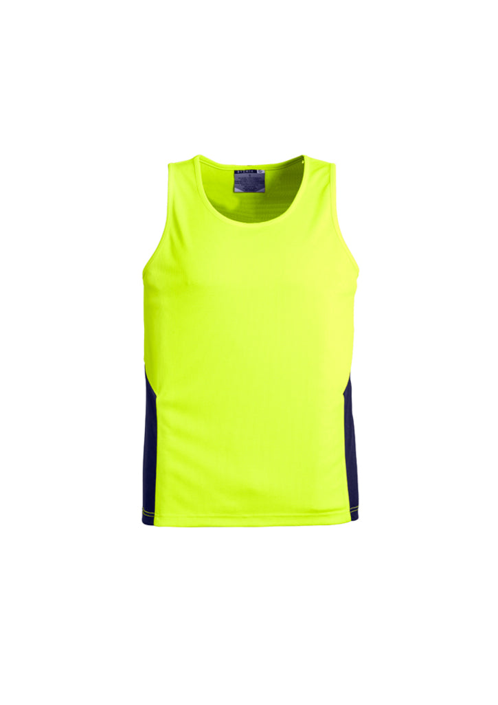 Unisex Hi Vis Squad Singlet ZH239  Syzmik