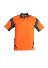 Load image into Gallery viewer, Mens Hi Vis Aztec Polo - Short Sleeve ZH248  Syzmik