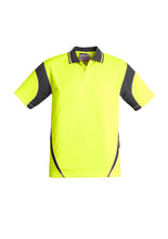 Load image into Gallery viewer, Mens Hi Vis Aztec Polo - Short Sleeve ZH248  Syzmik