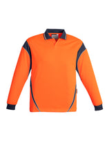 Load image into Gallery viewer, Mens Hi Vis Aztec Polo - Long Sleeve ZH249  Syzmik