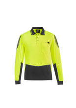 Load image into Gallery viewer, Mens Hi Vis Flux L/S Polo ZH310  Syzmik