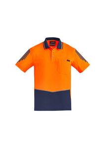 Mens Hi Vis Flux S/S Polo ZH315  Syzmik