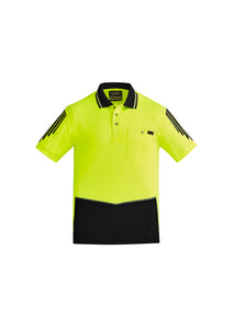 Mens Hi Vis Flux S/S Polo ZH315  Syzmik