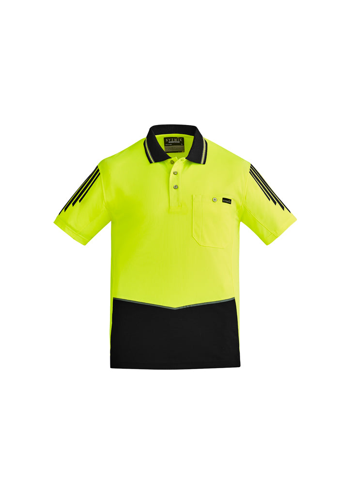 Mens Hi Vis Flux S/S Polo ZH315  Syzmik