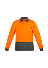 Load image into Gallery viewer, Mens Comfort Back L/S Polo ZH410  Syzmik