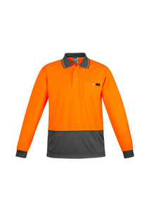 Mens Comfort Back L/S Polo ZH410  Syzmik