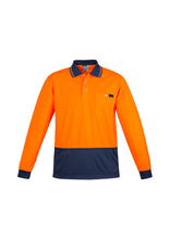 Load image into Gallery viewer, Mens Comfort Back L/S Polo ZH410  Syzmik
