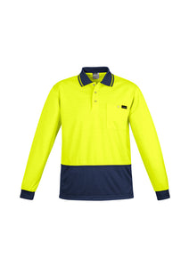 Mens Comfort Back L/S Polo ZH410  Syzmik