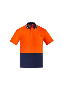 Mens Hi Vis Cotton S/S Polo ZH435  Syzmik