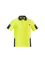 Load image into Gallery viewer, Mens Reinforced Hi Vis Squad S/S Polo ZH465  Syzmik