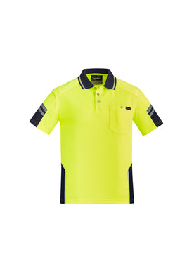 Mens Reinforced Hi Vis Squad S/S Polo ZH465  Syzmik