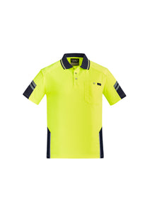 Mens Reinforced Hi Vis Squad S/S Polo ZH465  Syzmik