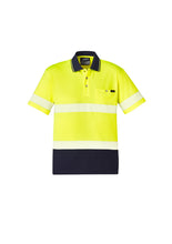 Load image into Gallery viewer, Unisex Hi Vis Segmented S/S Polo - Hoop Taped ZH535  Syzmik