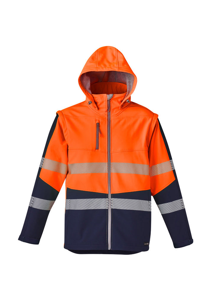 Unisex 2 in 1 Stretch Softshell Taped Jacket ZJ453  Syzmik