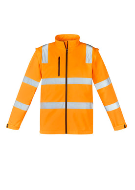 Unisex Hi Vis Vic Rail 2 in 1 Softshell Jacket ZJ780  Syzmik